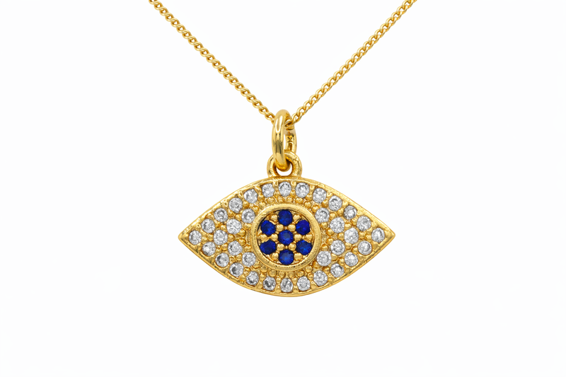 Majestic Iris Necklace