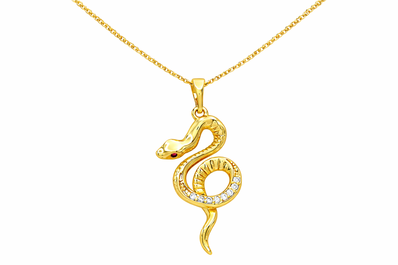 Dainty Snake Necklace