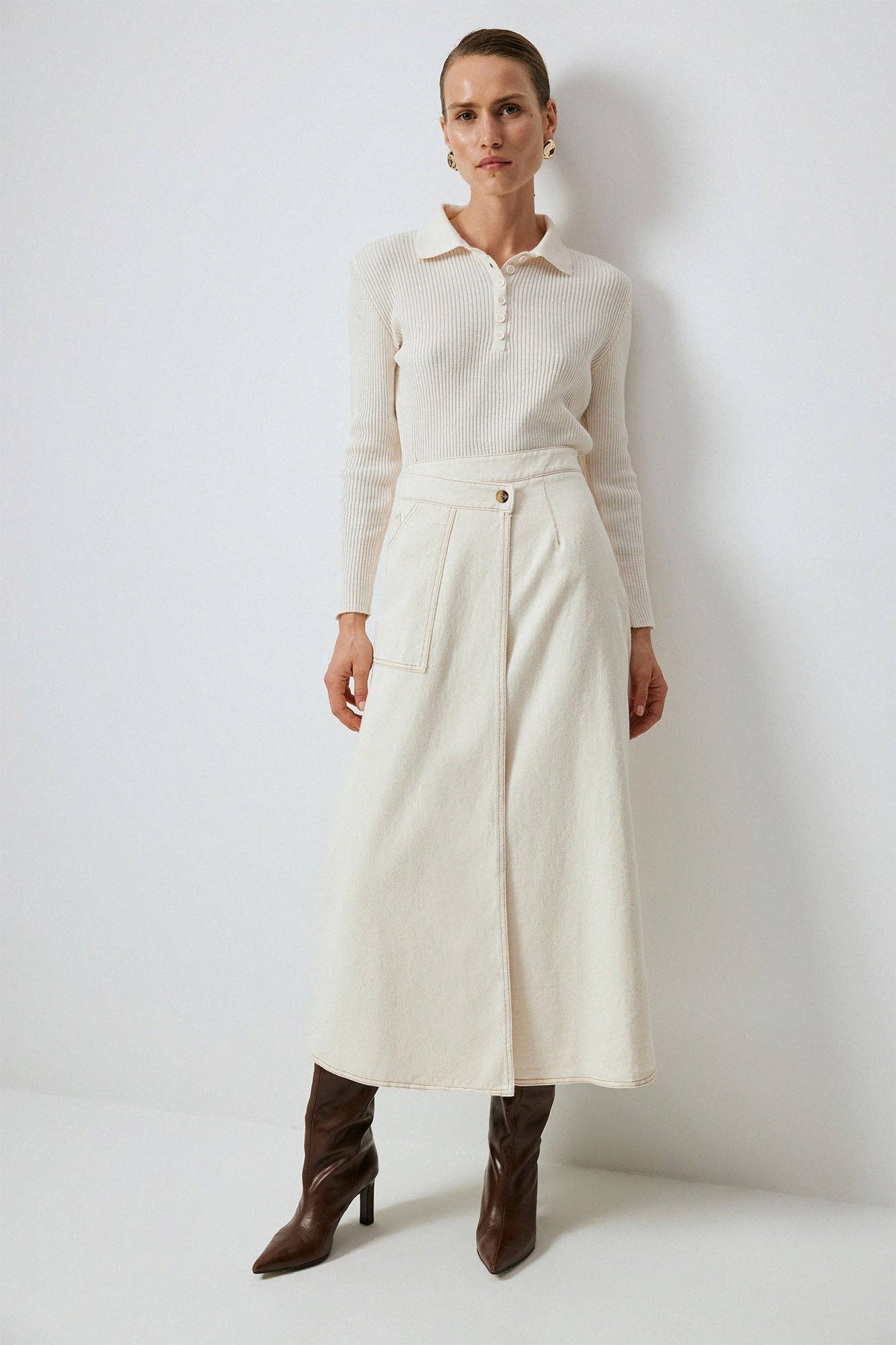 Maren Denim Skirt