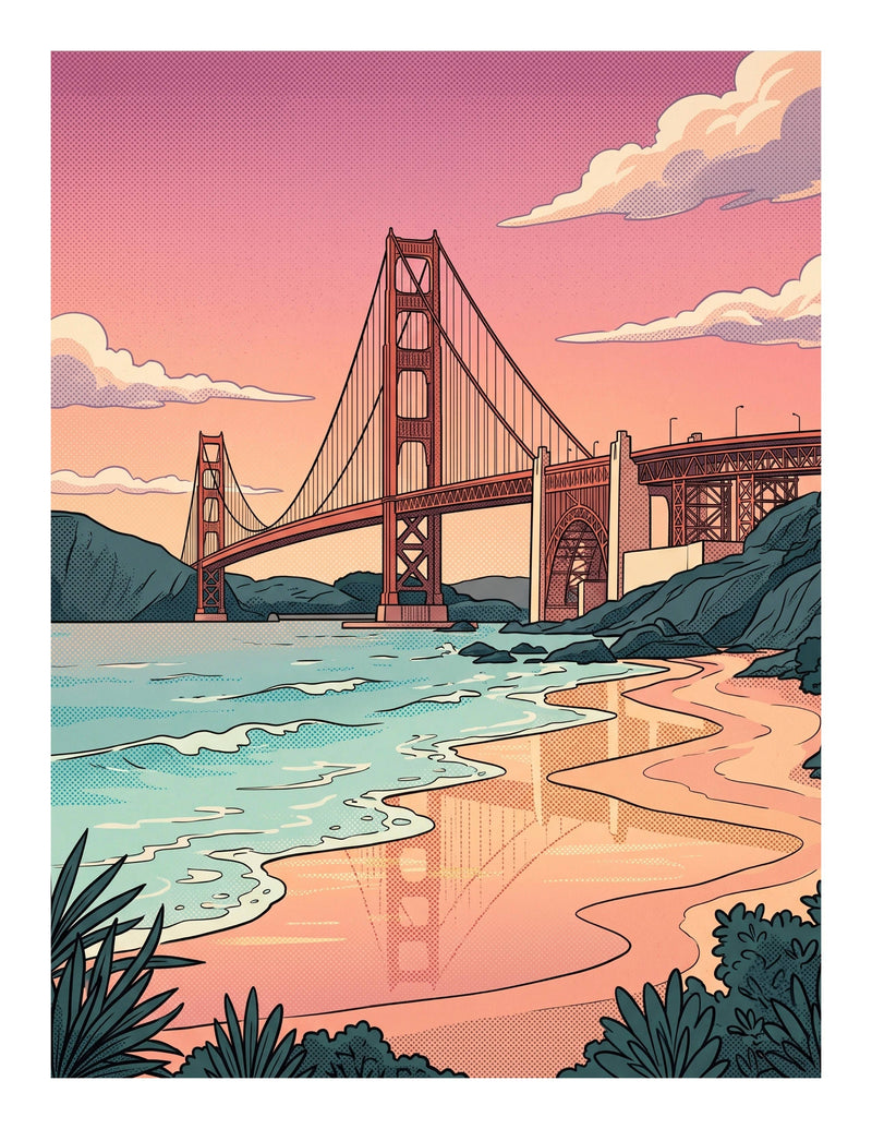 San Francisco Golden Gate Print
