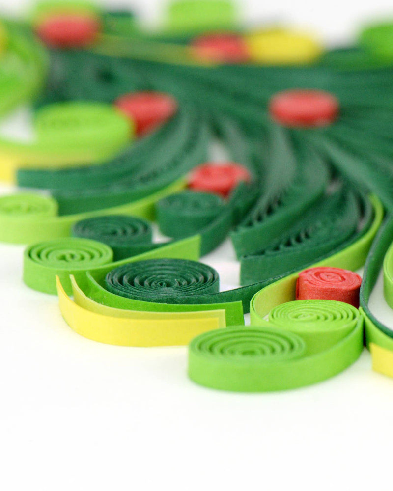 Quilled Christmas Tree Card