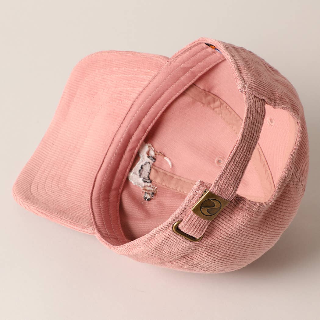 Bradley Beagle Corduroy Baseball Cap