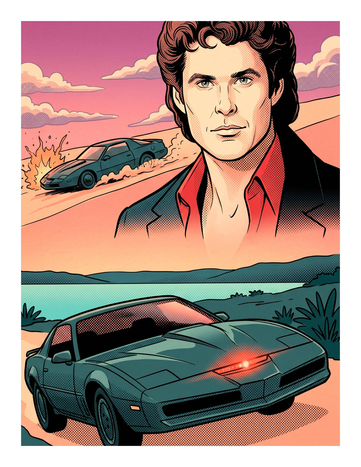 Knight Rider Print