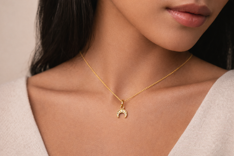 Inverted Eclipse Necklace