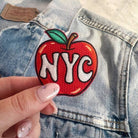 NYC Big Apple Patch featuring a vibrant design of the iconic Big Apple.