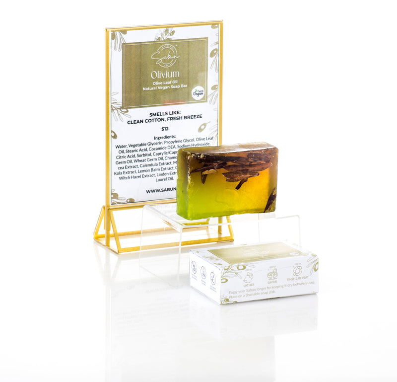 Olive Leaf Oil Soap Bar