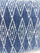 Indigo Blue Throw Pillow Cover: High-quality fabric pillow cover in rich indigo hue, epitome of sophistication.