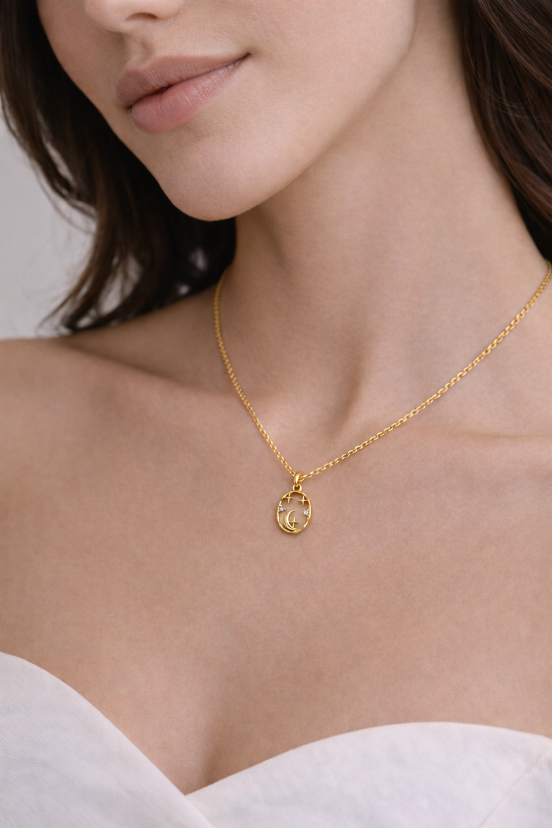 Crescent Sky Necklace