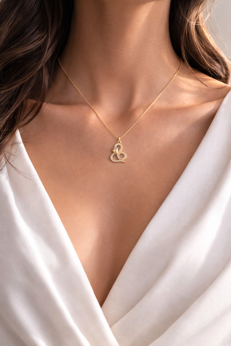 Crystal Viper Necklace