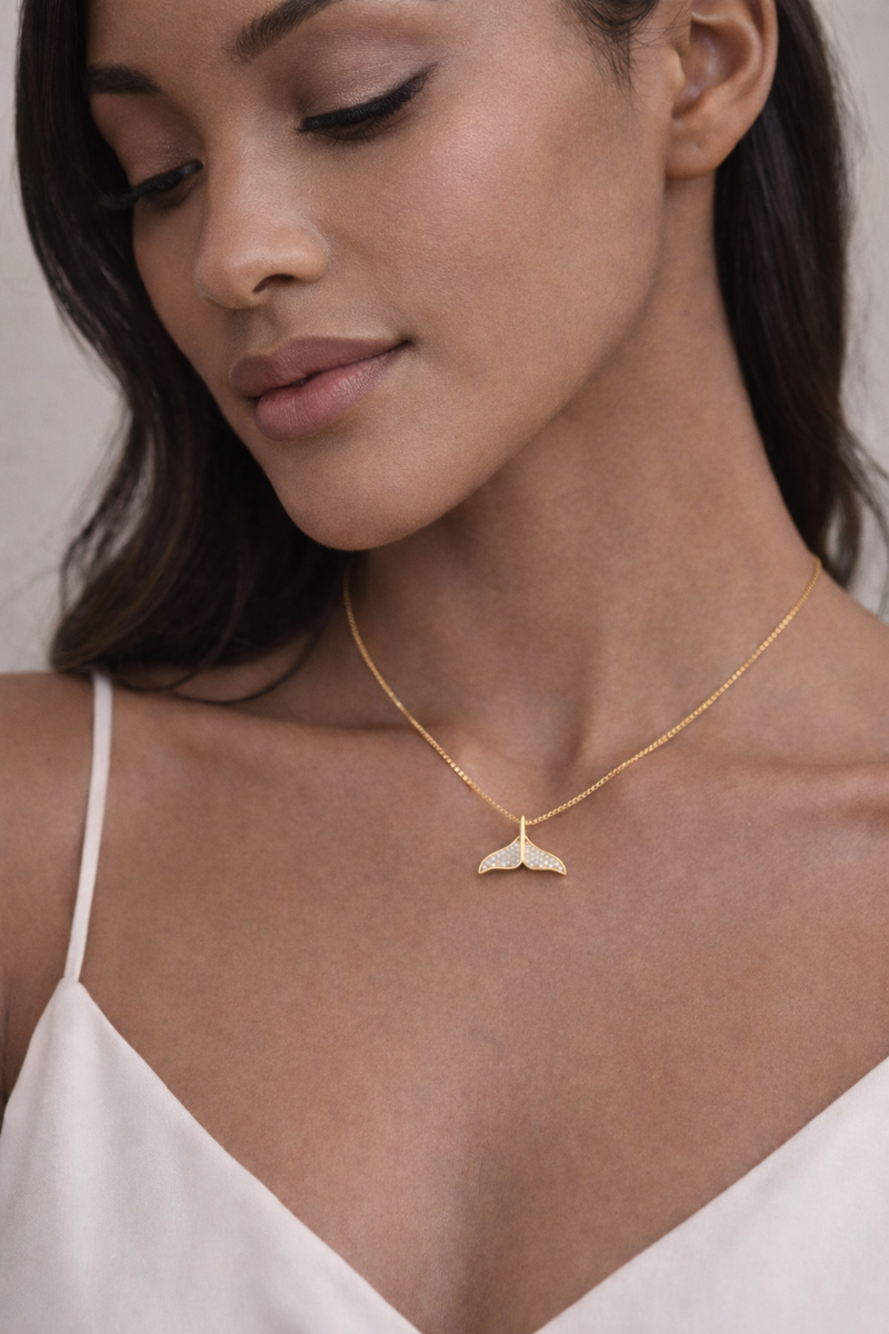 Whale Tail Necklace
