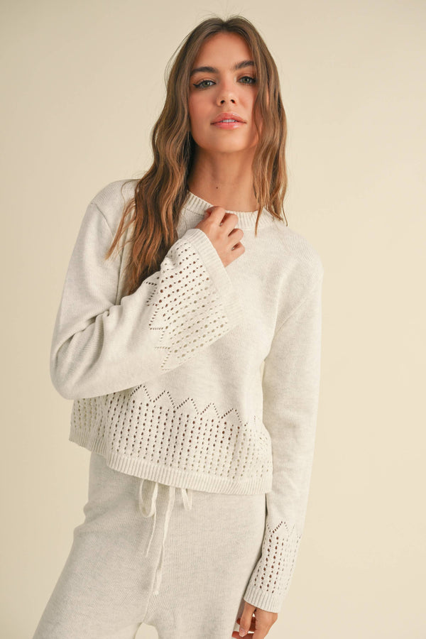 Blisswave Knit Top