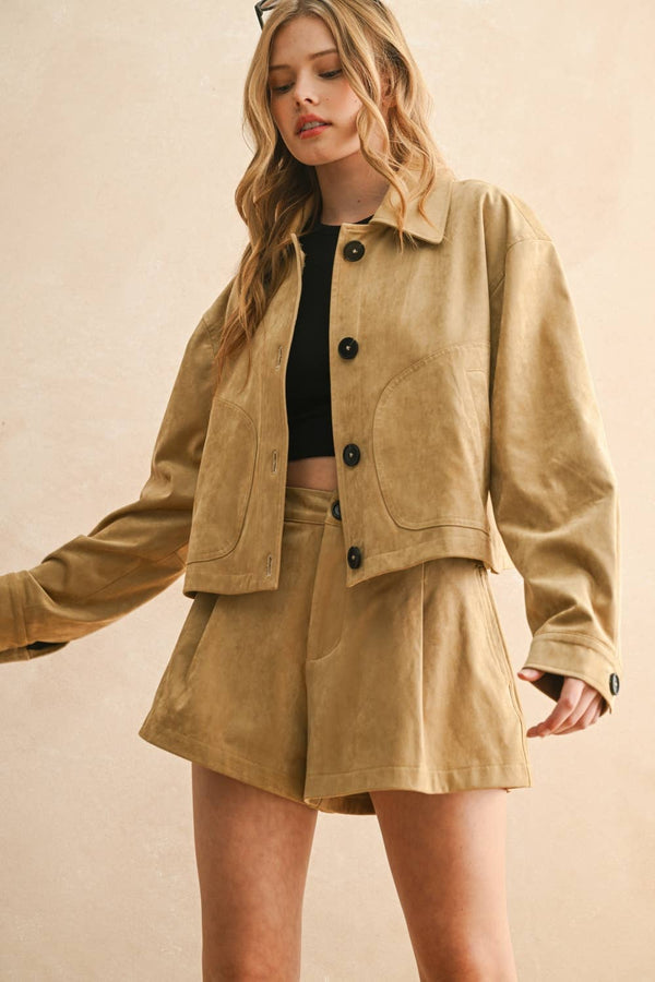 Liora Suede Jacket