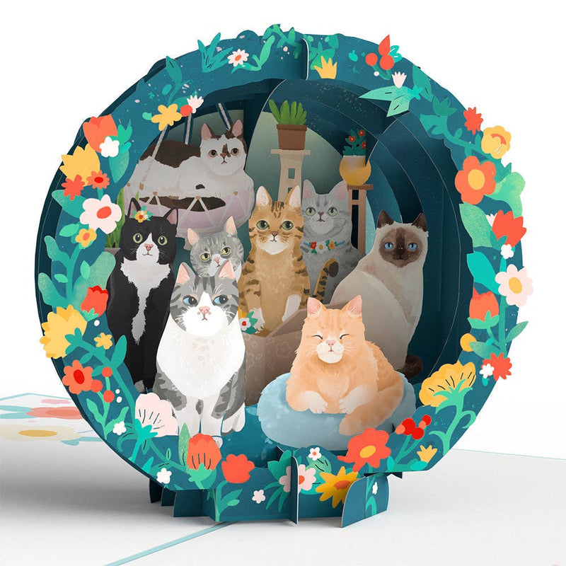 Cat Mom Pop-Up Card