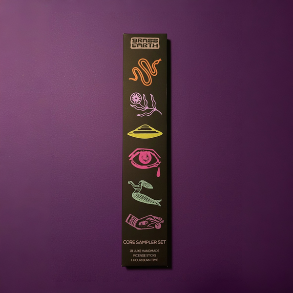 Core Scent Sampler Pack Luxe Handmade Incense
