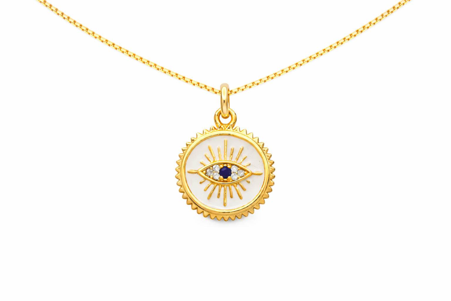 Sunlit Gaze Necklace