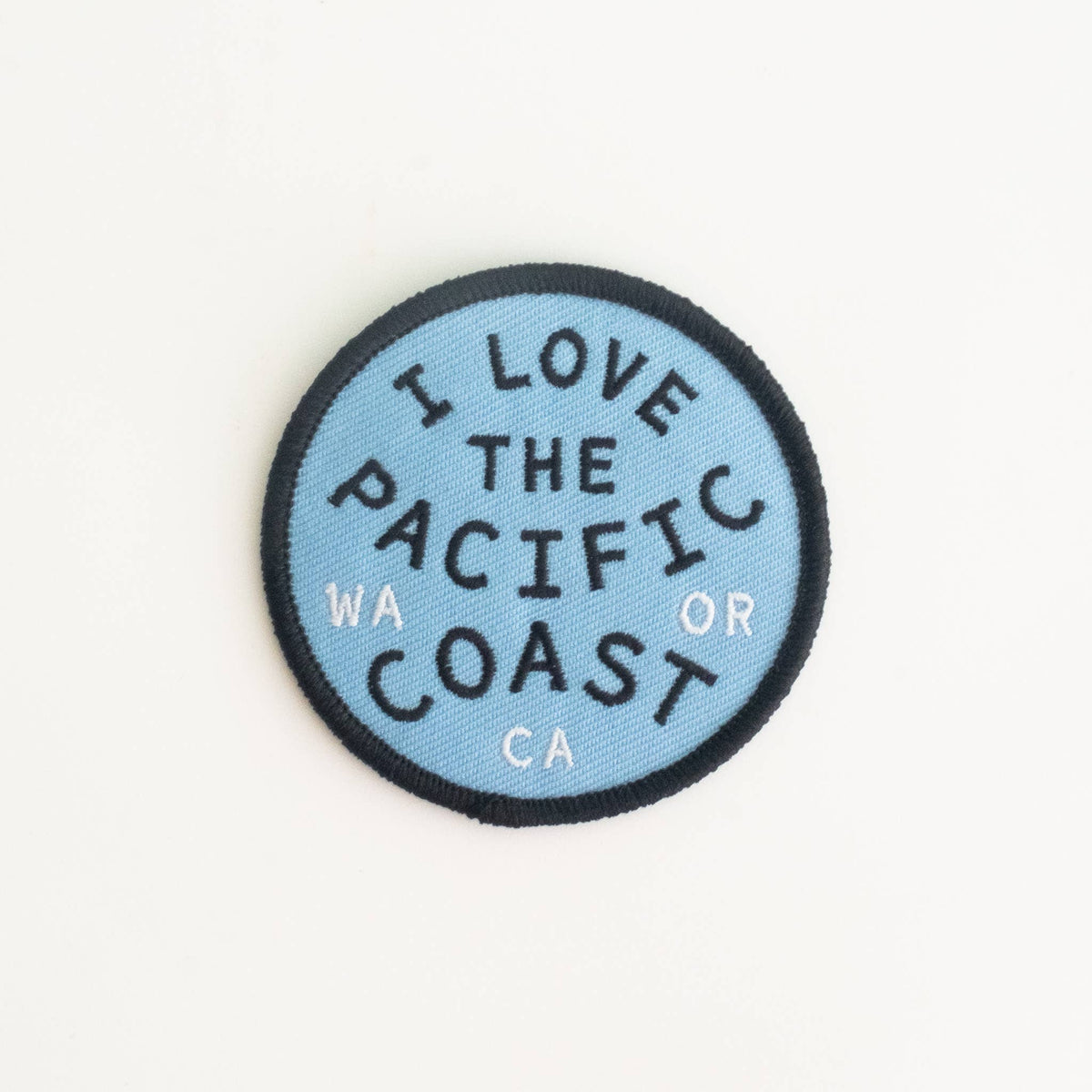 I Love The Pacific Coast Patch