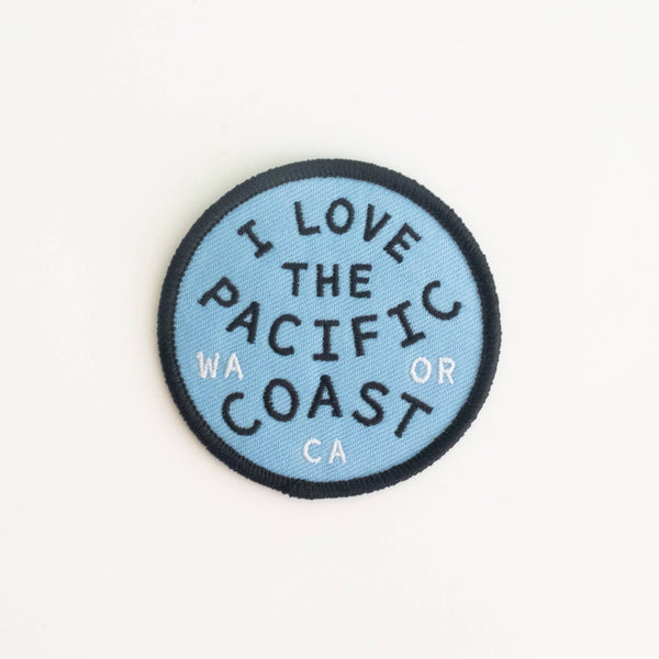 I Love The Pacific Coast Patch
