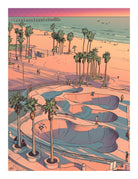 Venice Skate Park Print