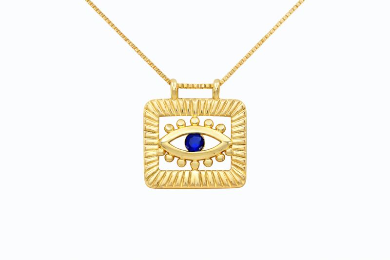 Radiant Rectangle Necklace