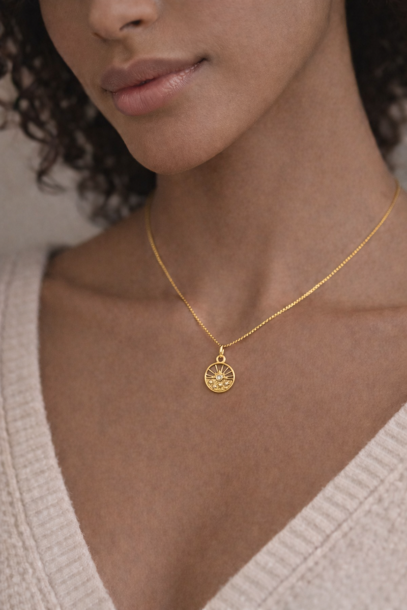 Sun & Stars Amulet Necklace