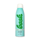 A bottle of Bask SPF 30 Mineral Non-Aerosol Spray with a turquoise label on a white background.
