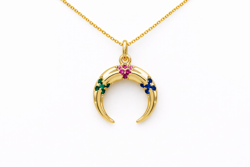 Floral Arc Necklace