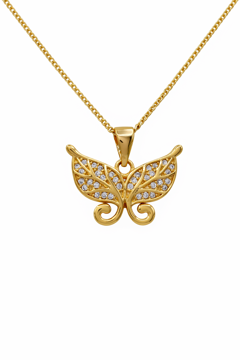 Monarch Winged Necklace