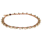 Bari Anklet: A beachy delight of boho-chic charm, this anklet is adorned with intricate charms that sway with your every step, bringing a touch of laid-back elegance to your summer look.