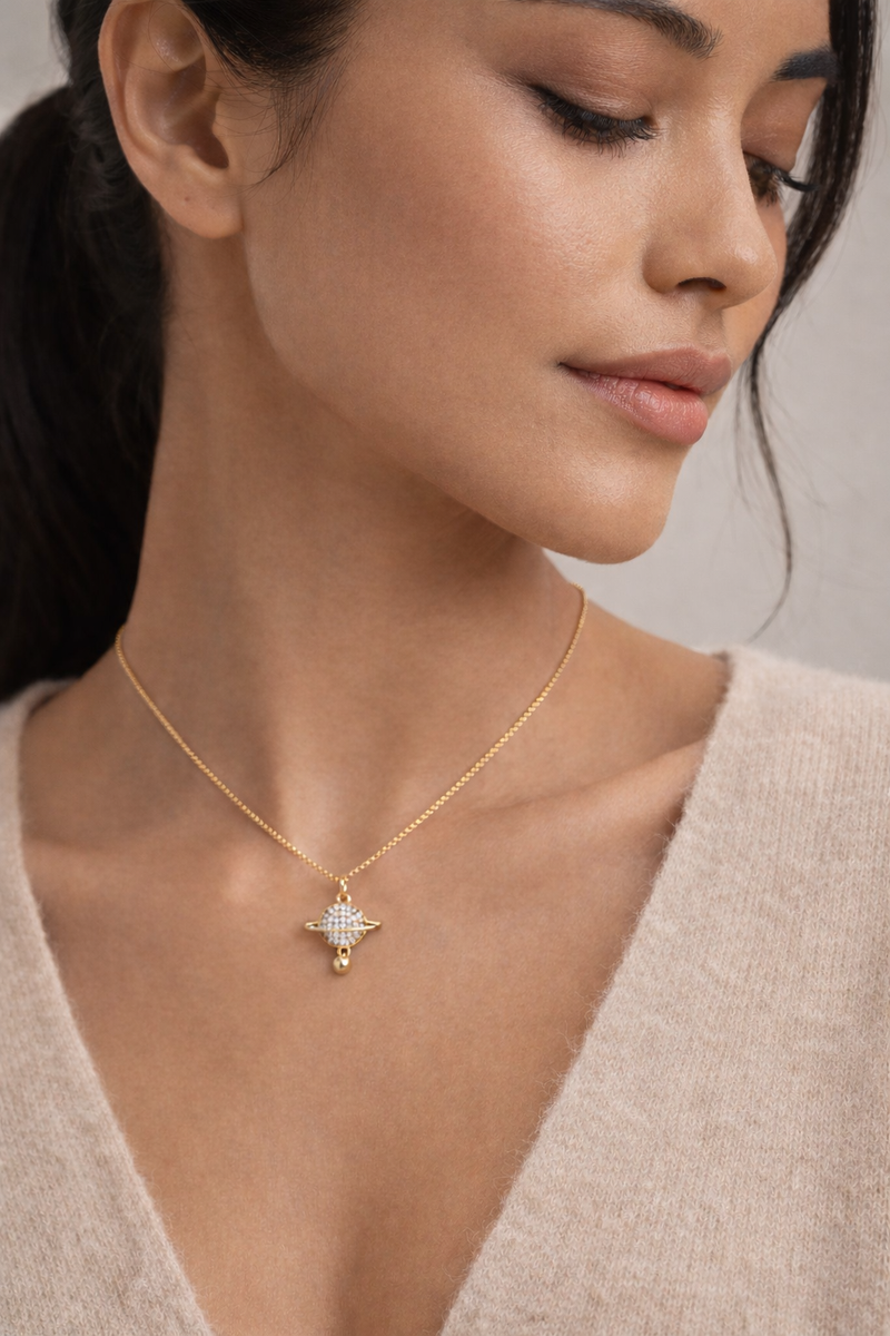 Orbital Sphere Necklace