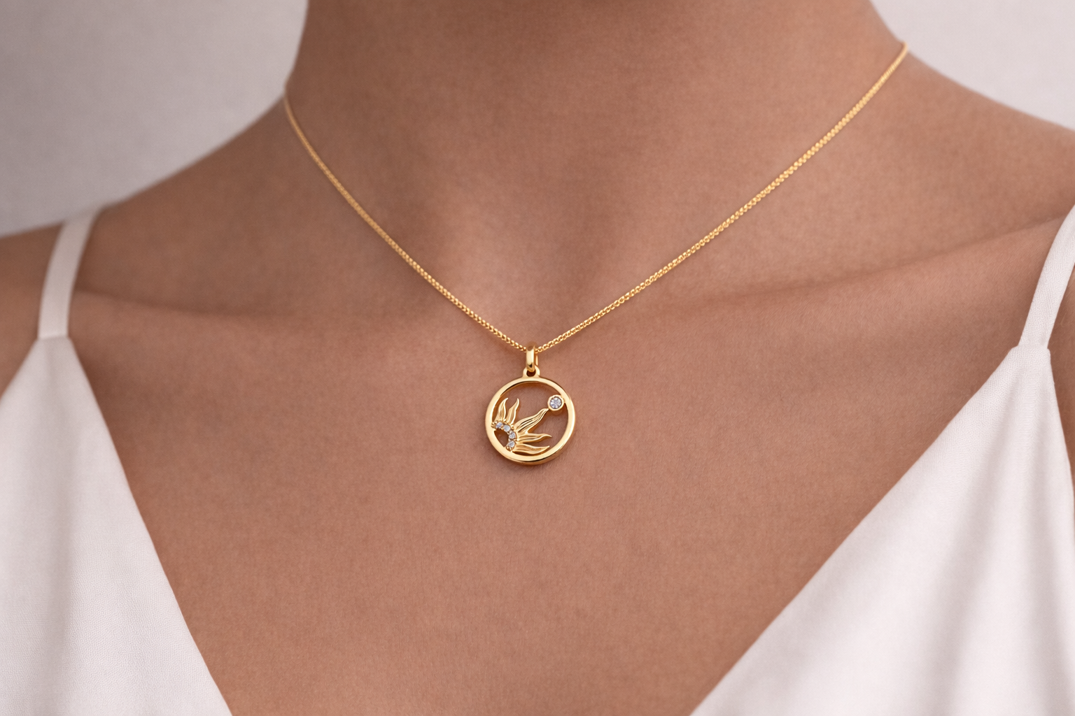 Lunar Ray Necklace