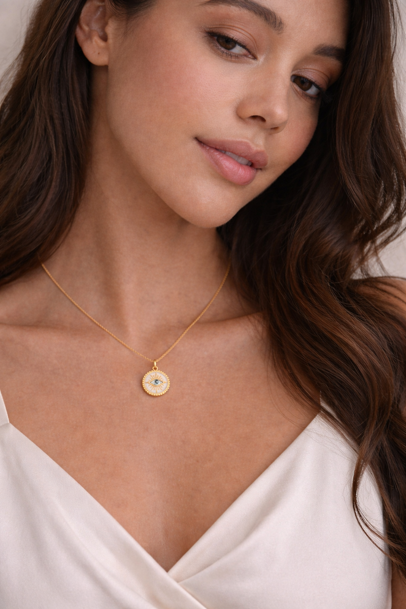 Sunlit Gaze Necklace