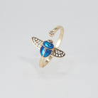 Via Lido Ring: Delightful ladybird-shaped design, adding whimsical charm to your ensemble.