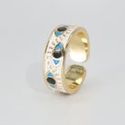 Citrus Ring: Unique design with captivating eyes, adding intrigue to your look.