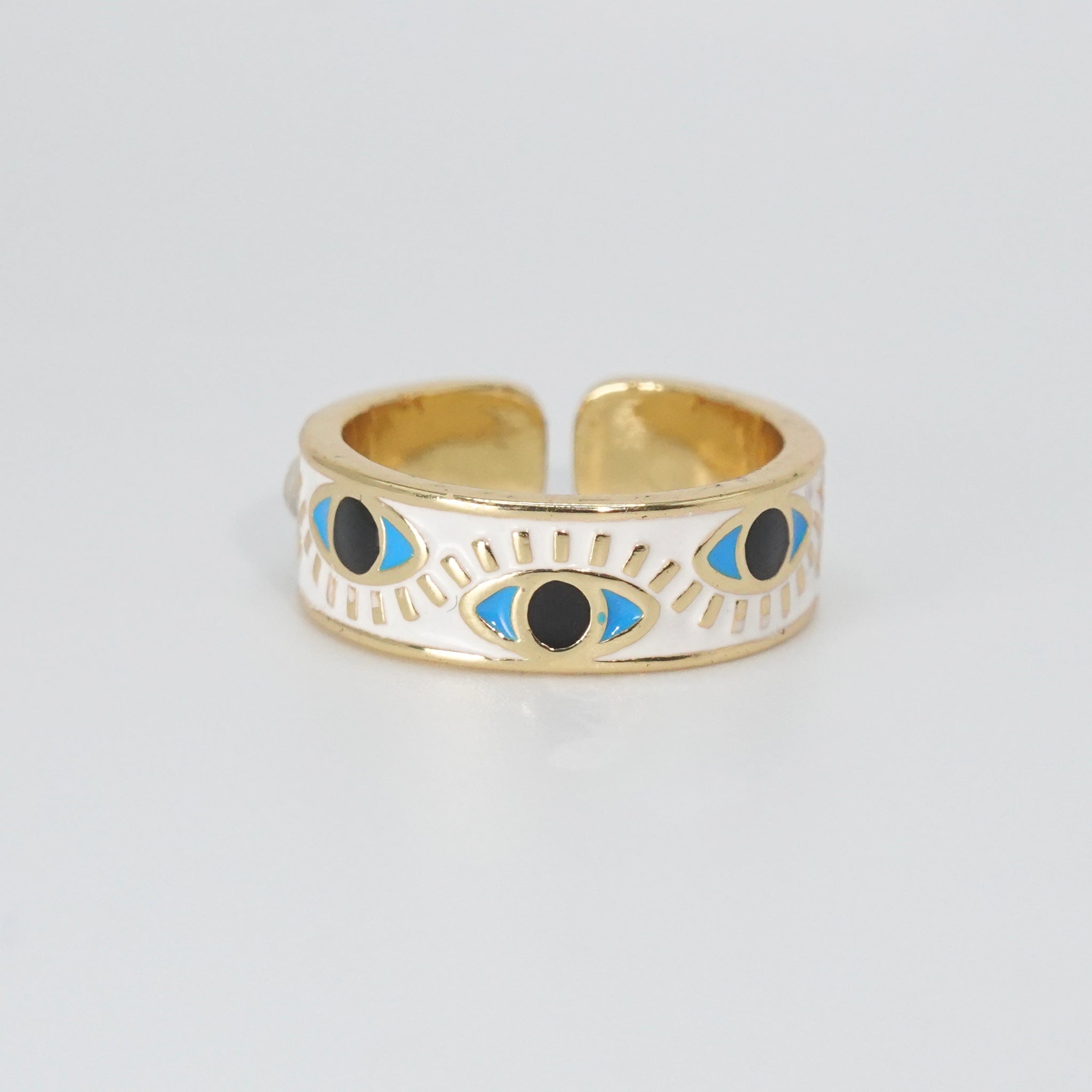 Citrus Ring: Unique design with captivating eyes, adding intrigue to your look.