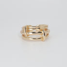 Dahlia Ring: Delicate lines exuding sophistication, a timeless accessory.
