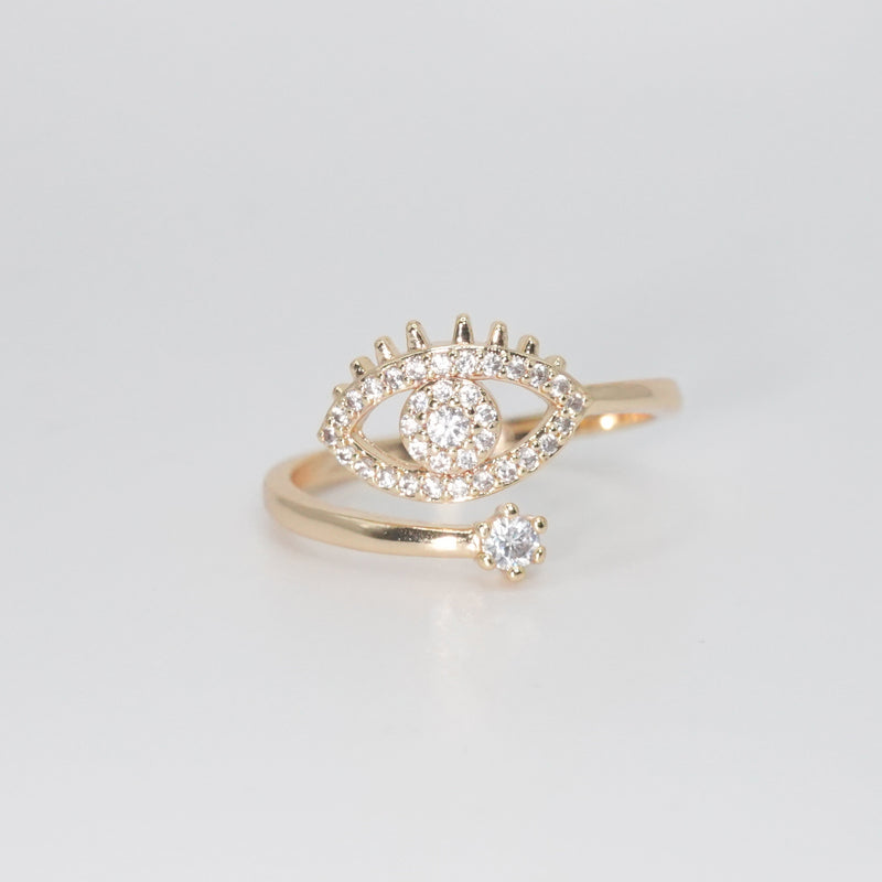Elm Ring - Enchanting accessory with a captivating eye design.