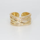 Beverwil Ring - Modern elegance with a touch of glamour in a chic design.