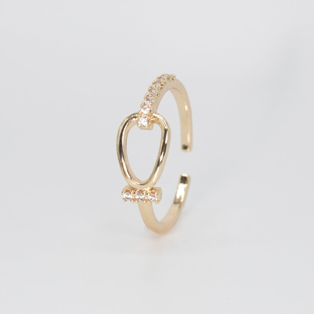 Crest Ring - Regal elegance and modern charm in intricate detailing.