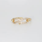 De Mille Ring - A dance of vintage glamour and modern allure in intricate design.