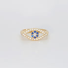 Birdview Ring - Enchanting accessory with captivating eye design.