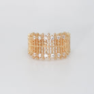  Lunita Ring - Unique design with shimmering stones.