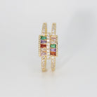 Fairfax Ring - Stunning accessory adorned with colorful and shiny stones.