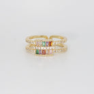 Fairfax Ring - Stunning accessory adorned with colorful and shiny stones.