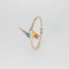Formosa Ring - Striking accessory with colorful lightning bolt design.
