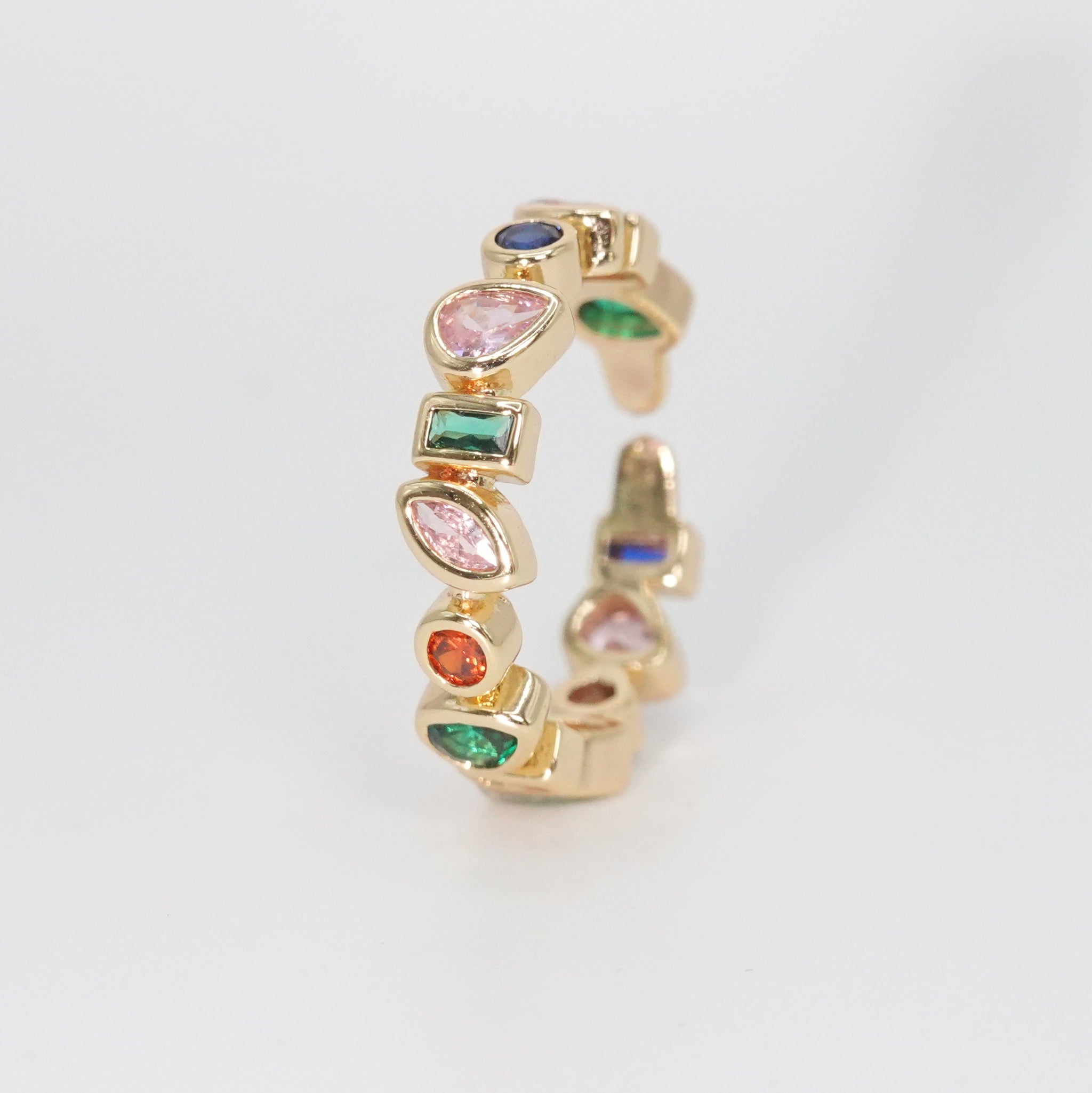 La Cienega Ring - Enchanting accessory adorned with vibrant colors.