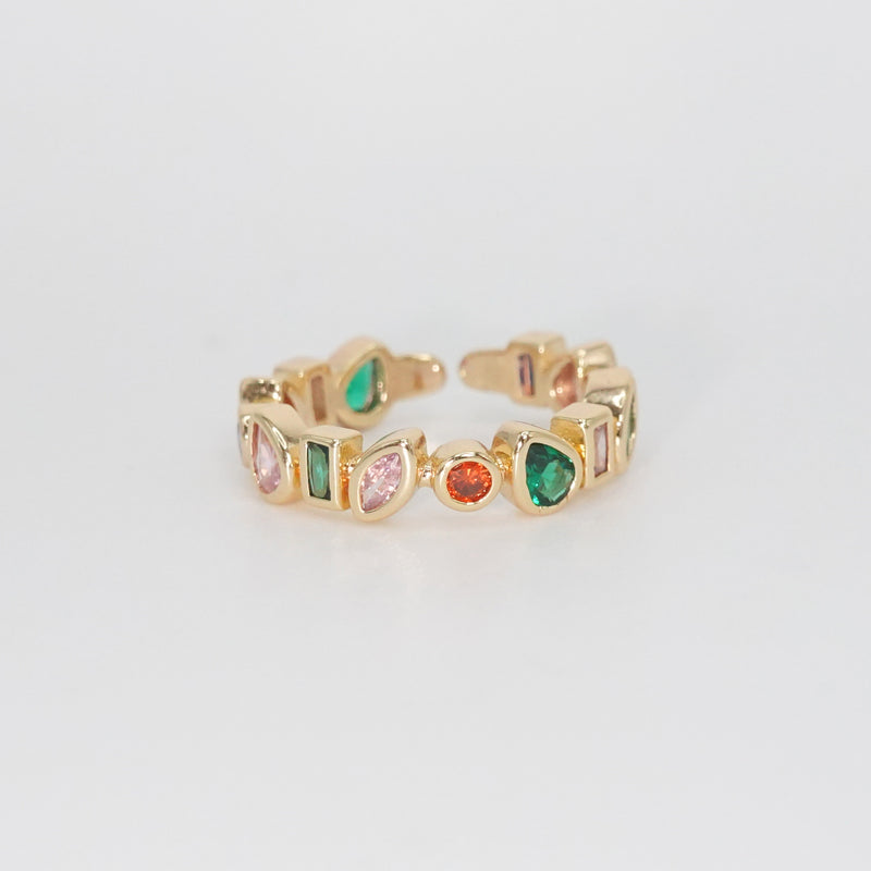 La Cienega Ring - Enchanting accessory adorned with vibrant colors.
