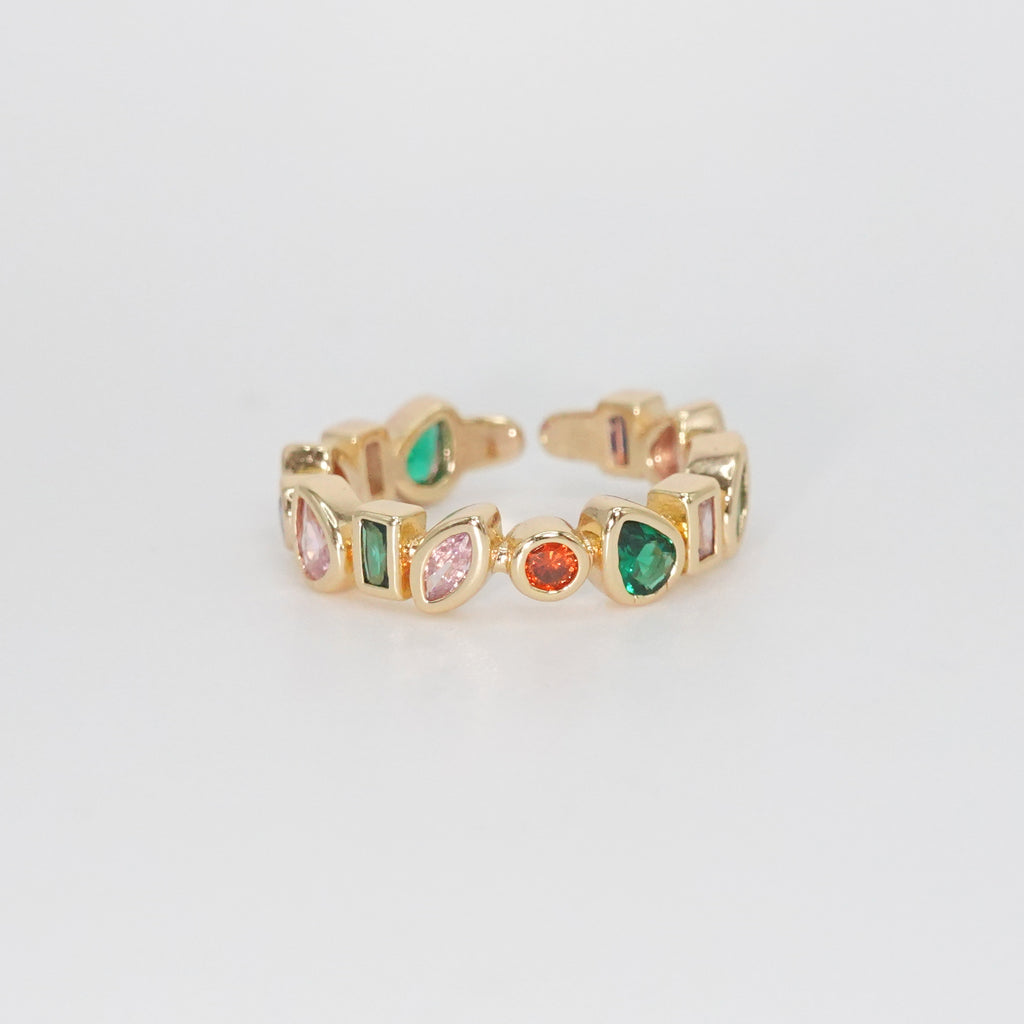 La Cienega Ring - Enchanting accessory adorned with vibrant colors.