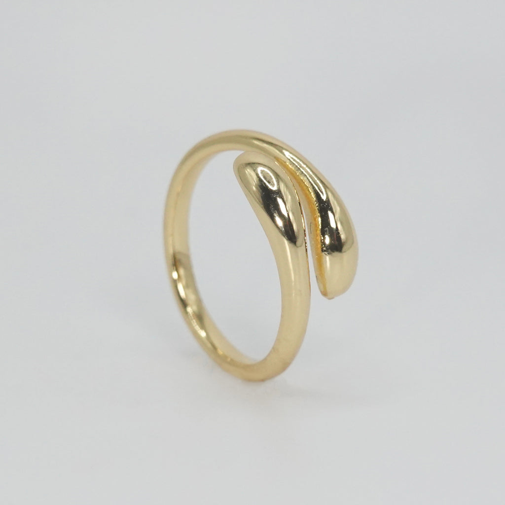 Zuniga Ring: Minimalist snake-inspired design, epitome of timeless charm.