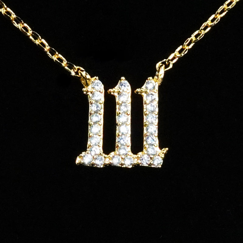 111 Angel Number Necklace