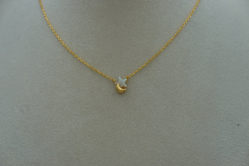 Opal Star Necklace